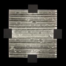 Fine Art Handcrafted Lighting 895440-15ST - Terra 16.75&#34;W Square Flush Mount
