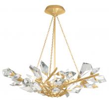 Fine Art Handcrafted Lighting 907840-2ST - Foret 35.5&#34;W Round Pendant