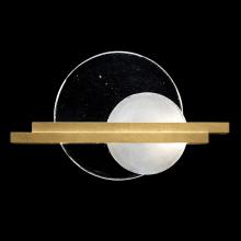 Fine Art Handcrafted Lighting 922350-3ST - Selene 12.75&#34;H LSF Sconce