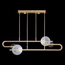 Fine Art Handcrafted Lighting 922840-3ST - Selene 65&#34;W Pendant