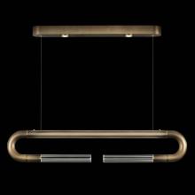 Fine Art Handcrafted Lighting 924140-610ST - Antonia 52&#34;W Linear Pendant