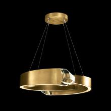 Fine Art Handcrafted Lighting 927545-2ST - Strata 32&#34;W Round Pendant