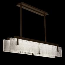 Fine Art Handcrafted Lighting 928040-45ST - Terra 52.25&#34;W Linear Pendant