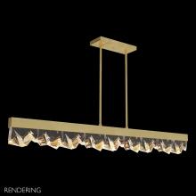 Fine Art Handcrafted Lighting 931340-2ST - Strata 54.5&#34;W Linear Pendant