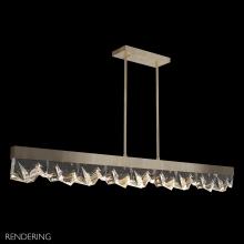 Fine Art Handcrafted Lighting 931340-3ST - Strata 54.5&#34;W Linear Pendant