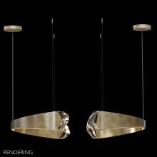 Fine Art Handcrafted Lighting 931840-3ST - Strata 49&#34;W Round Pendant